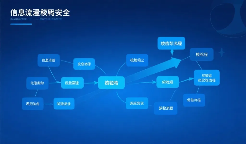 信息核验与数据一致性流程图